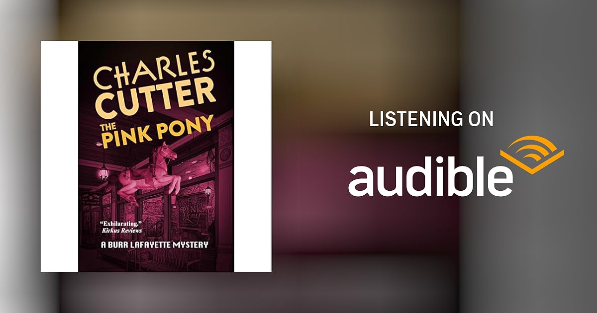 The Pink Pony Audiobook by Charles Cutter